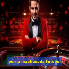 perna machucada futebol